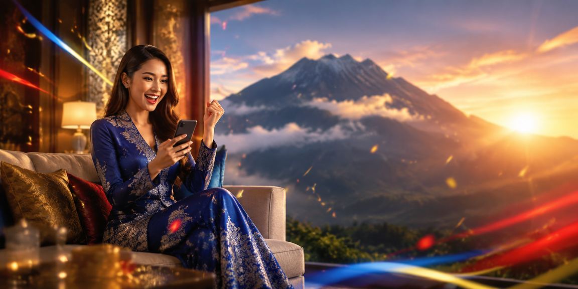Pemain wanita menyemak strategi pertaruhan kasino di Sabah Malaysia